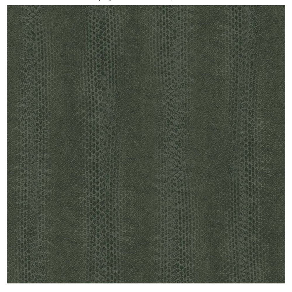 Galerie G67427 Faux Leather Wallpaper – Green – NWT